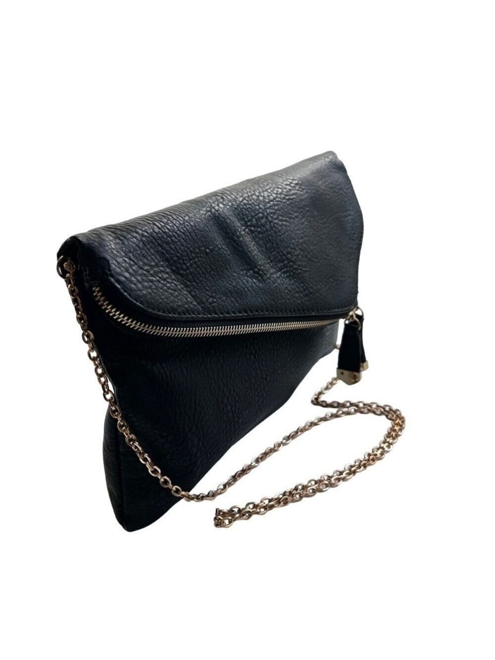 Urban Expressions Crossbody  Bag w/ Black & White Striped Lining
